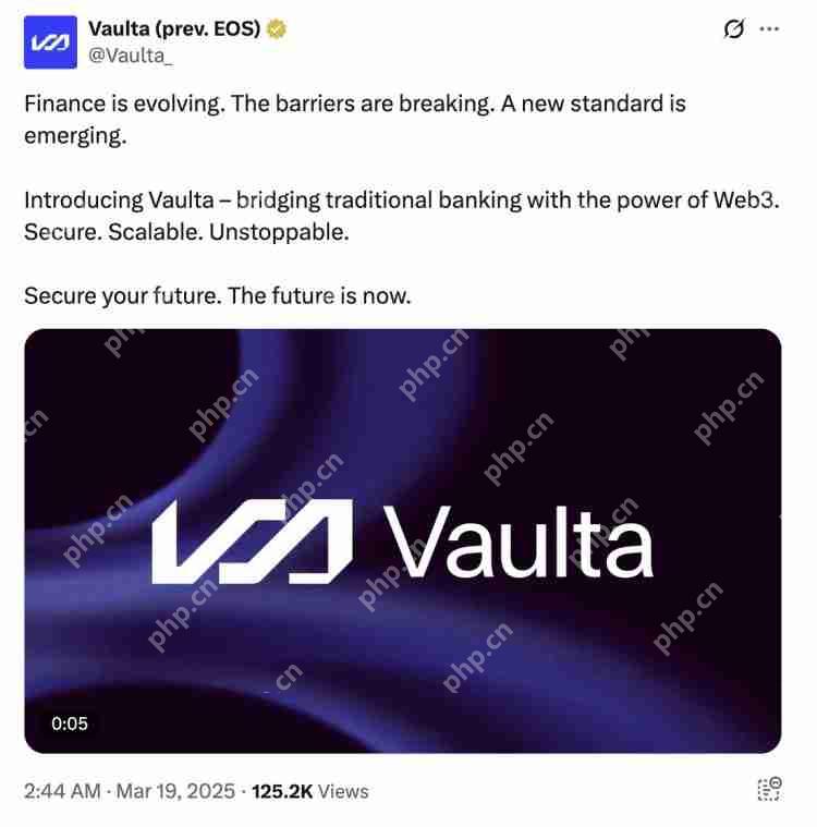 加密货币回归：EOS更名为Vaulta后价格飙升！价格飙升背后的原因